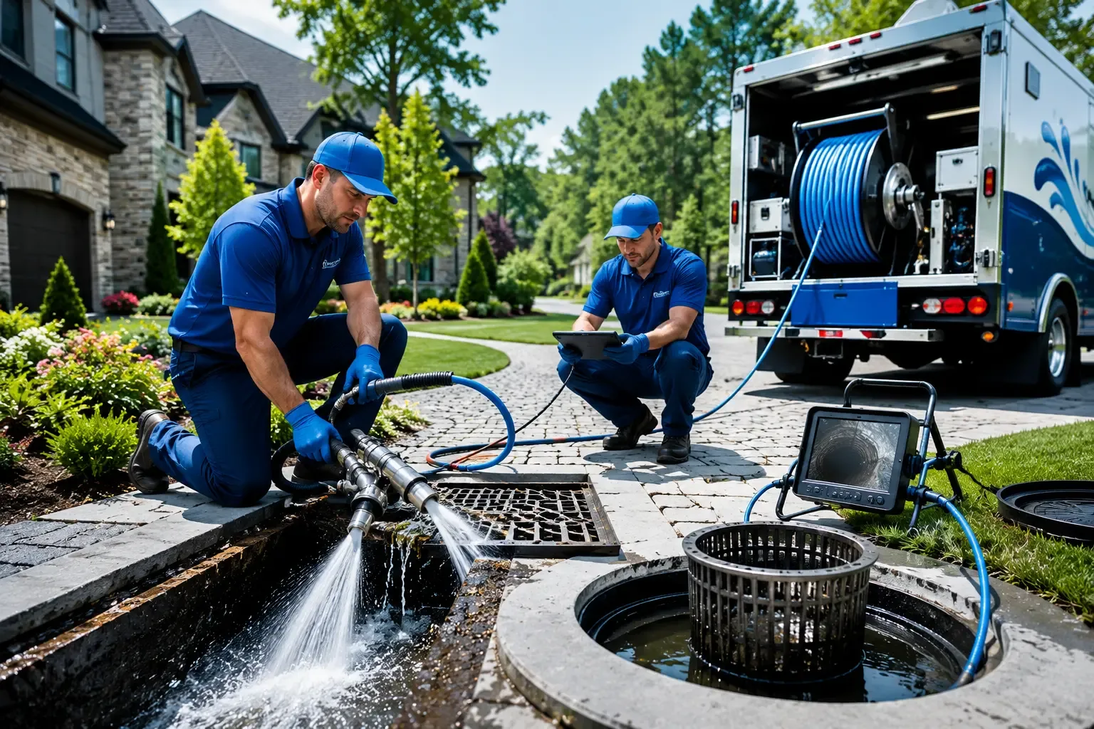 Local outdoor drain cleaning professionals in Barton, MD