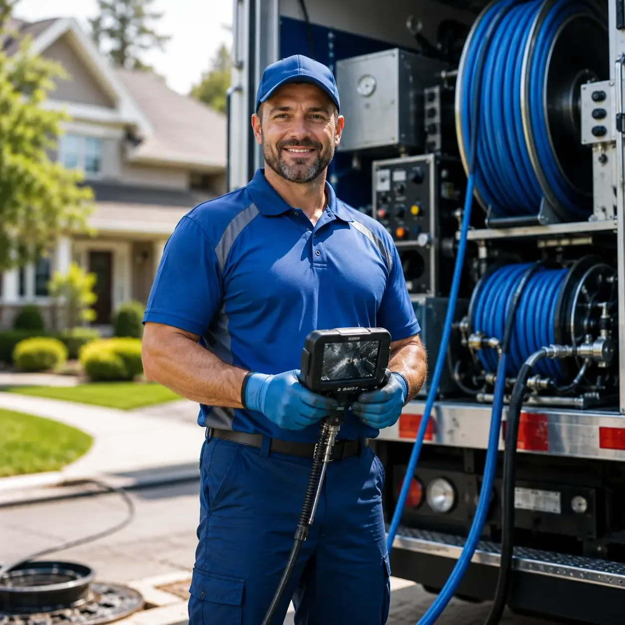 Local outdoor drain cleaning specialists in Barton, MD